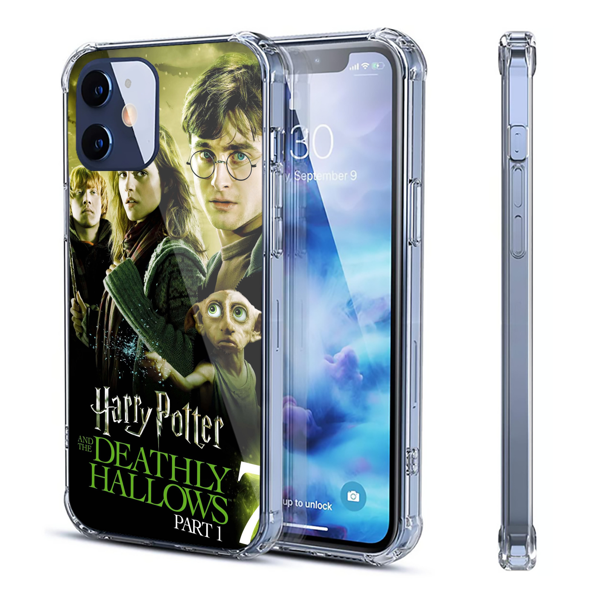 （画像用） Harry Potter ハリー・ポッターシリーズ 【iPhone 12シリーズ対応】透明スマホケース（クリアソフトケース）